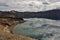 Askja lake at Vatnajokull National Park Iceland