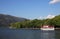 Aslan pasha mosque and lake Ioannina cityscape