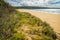 Aslings beach in Eden, New South Wales in the summer