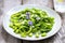 Asparagus and broad bean salad