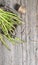 Asparagus rustic wooden background vintage decoration