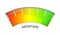 Aspartame level scale. Concept of medicine and pharmacy