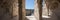 Aspendos theatre gallery _ panorama