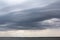 Asperatus-undulatus dark clouds over the lake