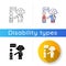 Asperger syndrome icon