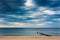 Asperitas clouds over the Baltic sea, Lithuania