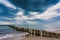 Asperitas clouds over the Baltic sea, Lithuania