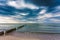 Asperitas clouds over the Baltic sea, Lithuania