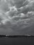 Asperitas, undulatus asperatus, asperitas clouds, black and white photography, river