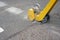 Asphalt line cleaning