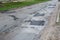 Asphalt pavement. Road Pavers, New Asphalt Laid Down. Asphalt paving - New road construction.
