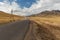 Asphalt road in the mountains.