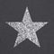 Asphalt road star symbol