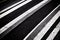 Asphalt road texture with lines grunge abstract background seamless pattern. Rough artistic striped urban highway or