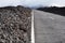 Asphalt road to Teide, Tenerife