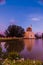 Assalam mosque in evening