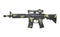 Assault rifle. Automatic fire rifle , toy