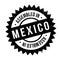 Assembled in Mexico rubber stamp