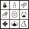 Assembly stylish black and white icons India