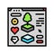 assets game development color icon vector illustration