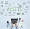 Assets Property Holdings Goods Capital Budget Concept