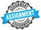 assignment seal. stamp