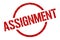 assignment stamp