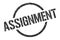 assignment stamp