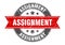 assignment stamp
