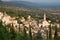 Assisi City from Above with Dome Church