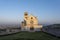 Assisi external of St. Francis basilica, one of the most important Italian religious sites