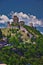 Assisi Province of Perugia in the Umbria region, hill town views, rural landscape in summer. Italy