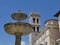 Assisi - square of the municipality