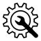 Assistance, settings, troubleshooting and repair icon