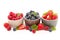 Assorted berry fruit