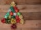 Assorted Bows in Christmas Tree Shape