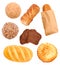 Assorted bread