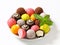 Assorted chocolate truffles and pralines