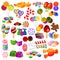 Assorted colorful Candy Collection