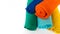 assorted colors of cotton fabric rolls for t-shirts