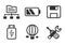 assorted icons. Vector illustration decorative design
