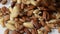 Assorted nuts: peanuts, hazelnuts, walnuts and other