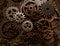 Assorted old metal grunge gears