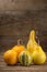 Assorted ornamental gourds