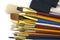 Assorted Paintbrushes in Different Sizes