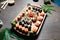 Assorted Sushi Platter Displaying a Range of Delicious Sushi Rolls