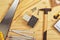 Assorted Woodwork and Carpentry or Construction Tools