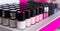 Assortment of colorful nail varnishes