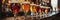 Assortment of different craft beers in various glasses on bar counter in traditional Irish pub. Drinking alcoholic beverage