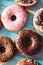 Assortment of donuts on a table